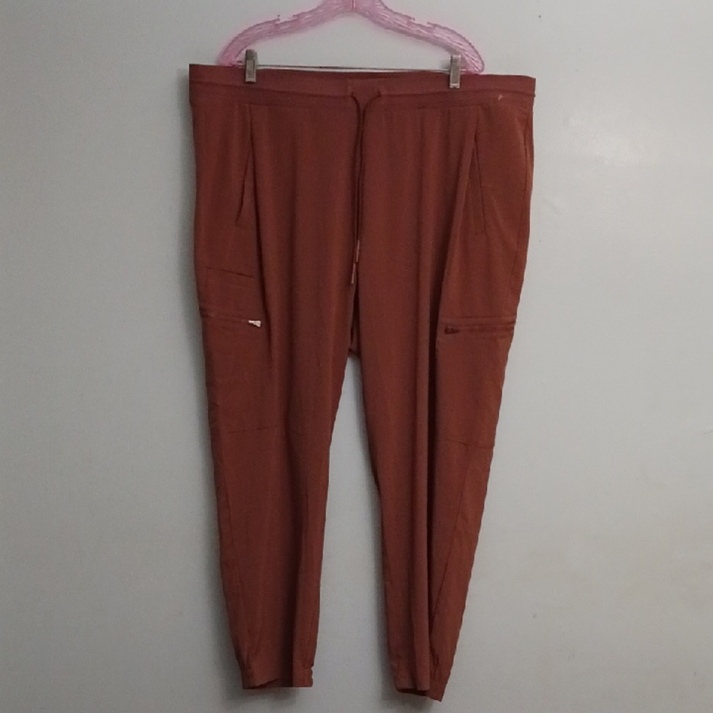 Athleta Venture size 22 women's cargo/jogger brown pants.